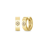 Love In Verona Gold & Diamond Earrings - 4.50mm - Dracakis Jewellers